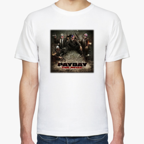 Футболка с принтом  Payday : The Heist