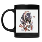 Кружка цветная UV-DTF