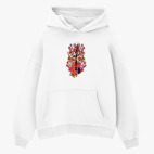 Толстовка худи оверсайз