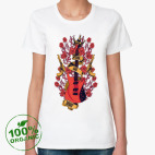Женская футболка органик