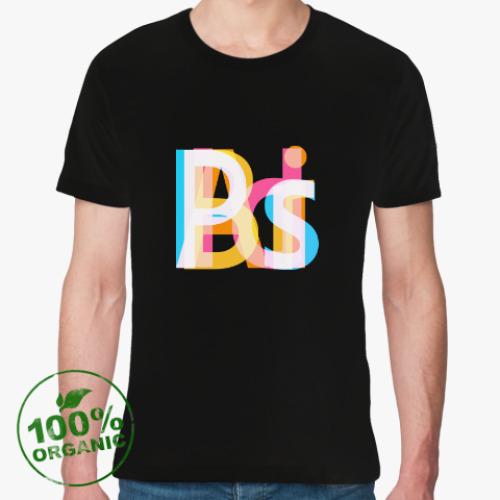 Футболка из органик-хлопка с принтом Adobe medley