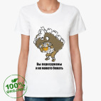 Женская футболка органик