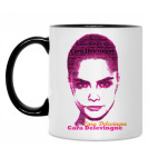 Кружка двухцветная