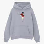 Толстовка худи оверсайз