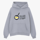 Толстовка худи оверсайз