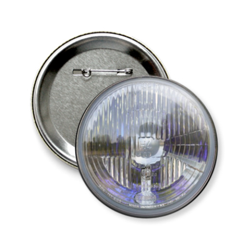 Значок 58мм с принтом  Фара