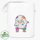 птичка в краске