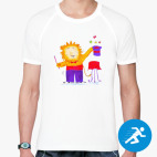 Мужская спортивная футболка