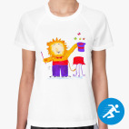 Женская спортивная футболка