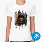 Женская спортивная футболка