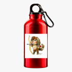 Металлическая бутылка 400 мл UV-DTF