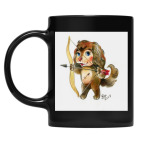 Кружка цветная UV-DTF