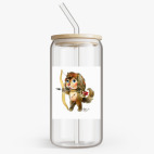 Банка с бамбуковой крышкой