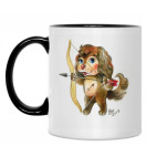 Кружка двухцветная