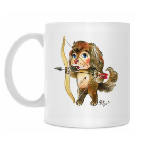 Кружка с принтом Стрелец