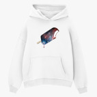 Толстовка худи оверсайз