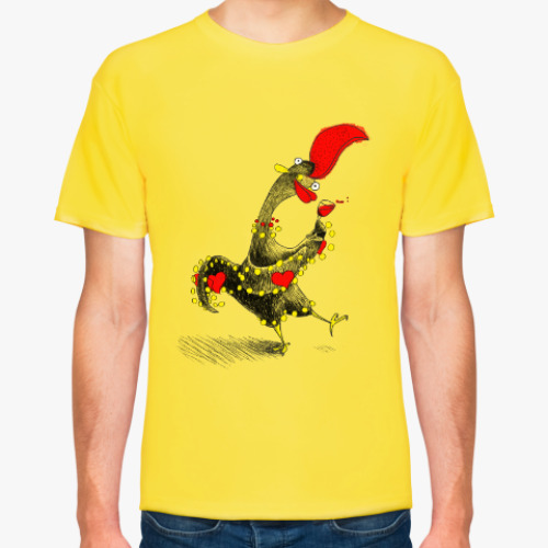 Футболка с принтом Португальский петух Барселуш