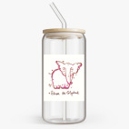 Банка с бамбуковой крышкой