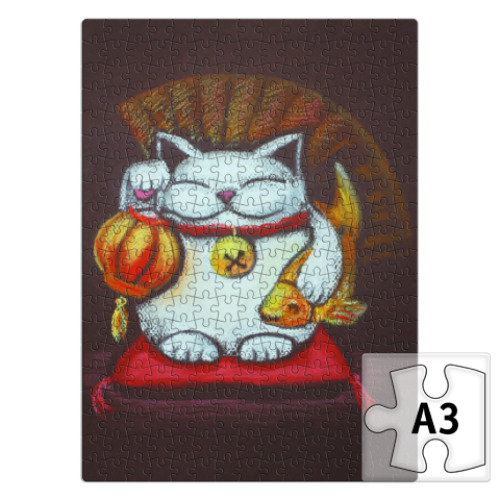 Пазл Манеки неко (Maneki neko)