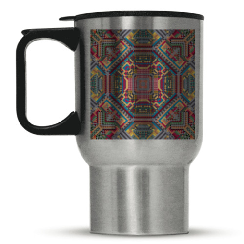 Кружка-термос с принтом Умный и вечный