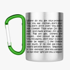 Кружка с карабином