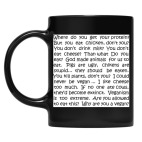 Кружка цветная UV-DTF