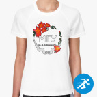 Женская спортивная футболка