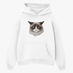 Толстовка худи оверсайз