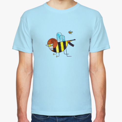 Футболка с принтом Неправильные пчелы