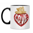 Кружка двухцветная