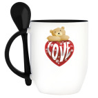 Кружка с ложкой