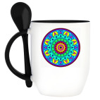 Кружка с ложкой