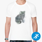 Мужская спортивная футболка