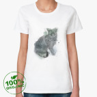 Женская футболка органик