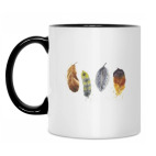 Кружка двухцветная