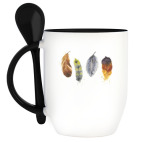 Кружка с ложкой