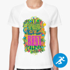 Женская спортивная футболка