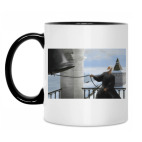 Кружка двухцветная