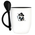 Кружка с ложкой