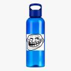 Прозрачная спортивная бутылка