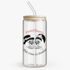 Банка с бамбуковой крышкой