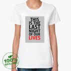 Женская футболка органик