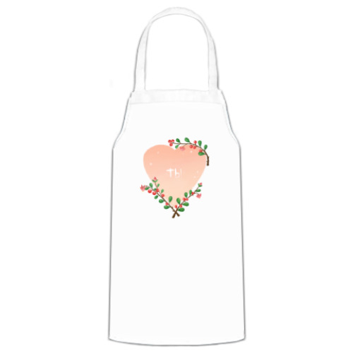 Фартук с принтом Клюква