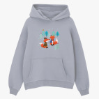 Толстовка худи оверсайз