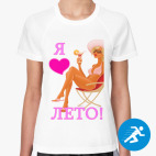 Женская спортивная футболка