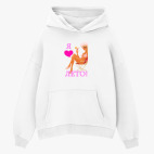 Толстовка худи оверсайз