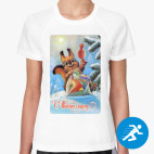 Женская спортивная футболка