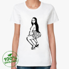 Женская футболка органик