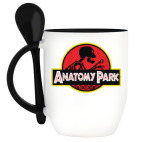 Кружка с ложкой