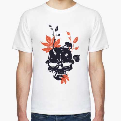 Футболка с принтом Outumn Warrior